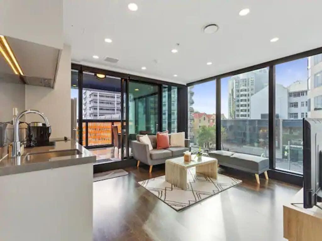 Two Bedroom Apartment - Large Balcony Central Auckland Buitenkant foto